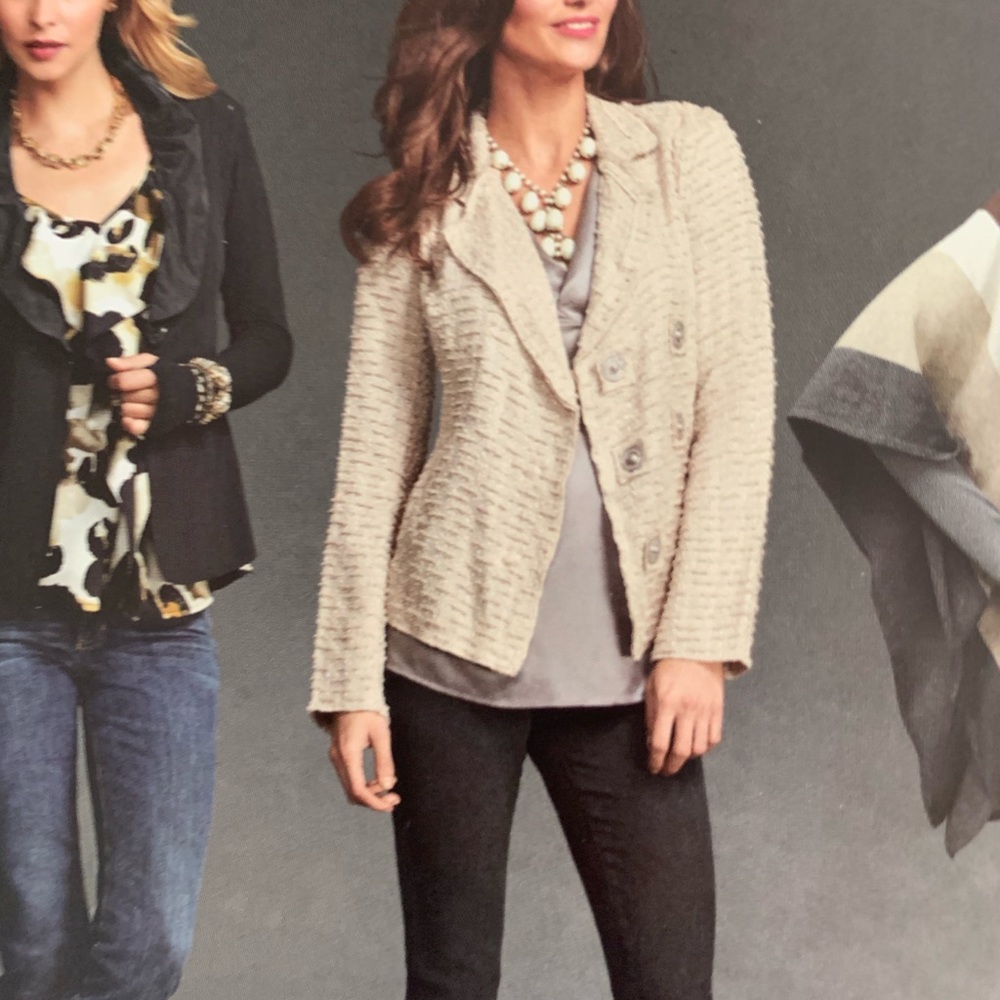 Cabi Chenille Jacket style 985 small